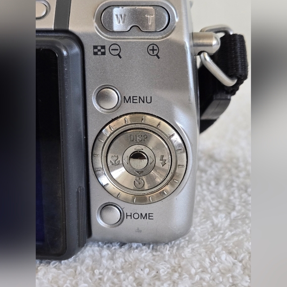 Sony Cybershot DSC-H9 8.1MP Digital Camera Silver 2 Batteries Charger TESTED - Picture 11 of 16